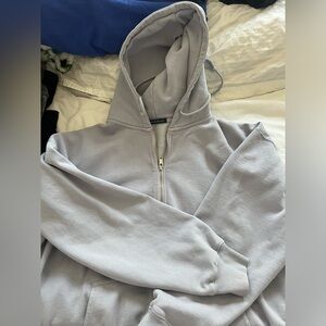 Light purple Zip-Up Hoodie